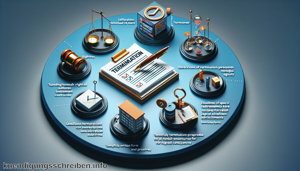 Sonderkündigungsrechte nutzen - Kündigungsfristen » Was du wissen solltest